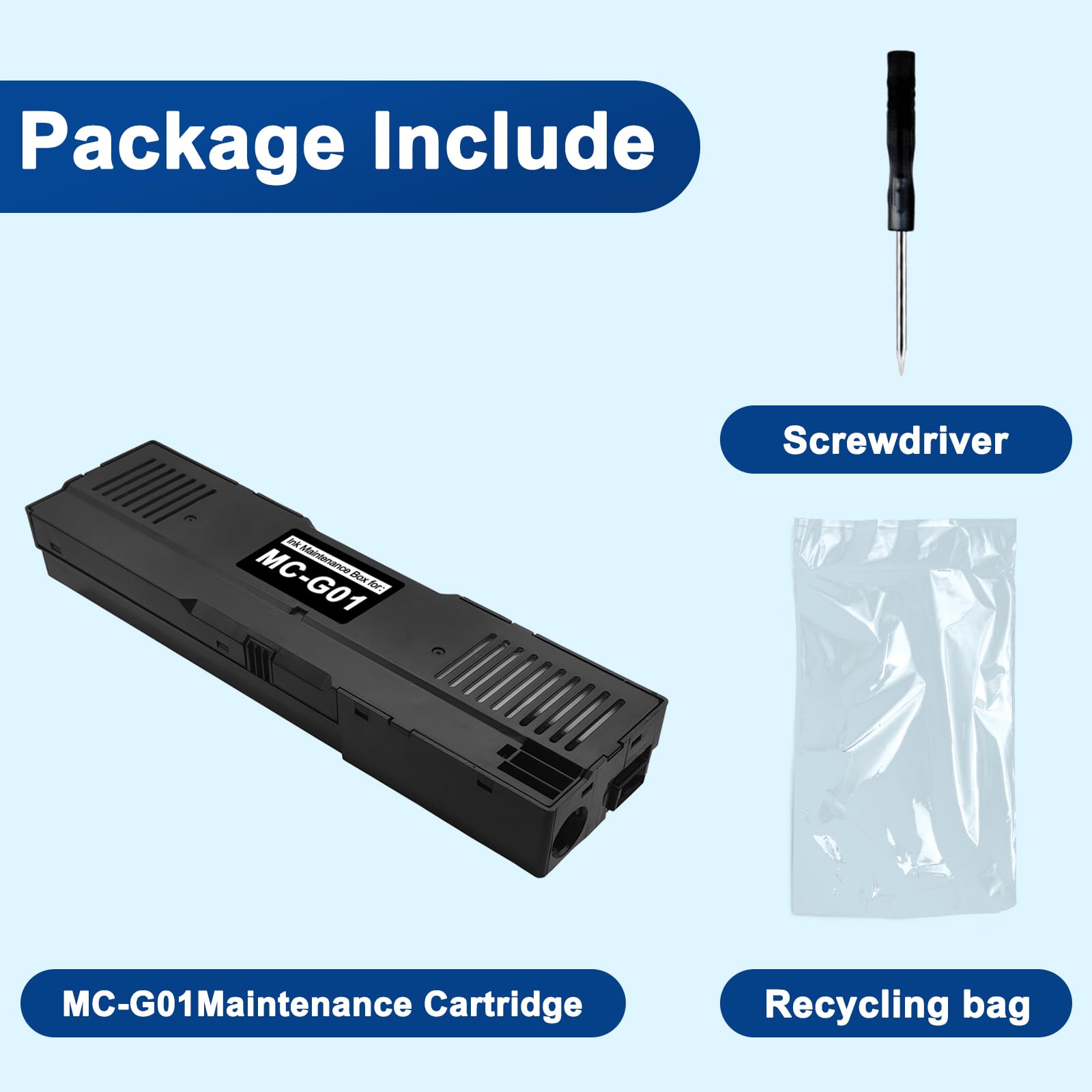 Amazon.com: KSUMEI MC-G01 Maintenance Cartridge Tank MCG01